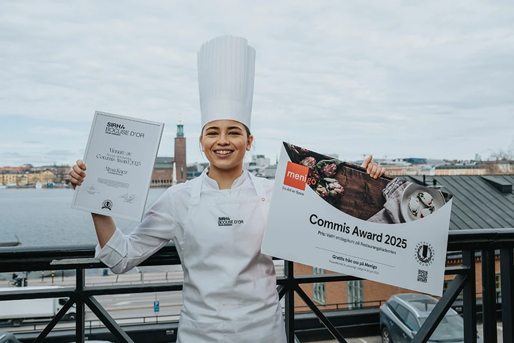 Alma Knez vinnare av Bocuse d'Or Commis Award 2025