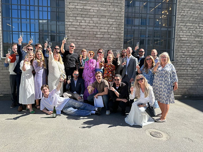 Studenter på YH-utbildningen firar avslutningen