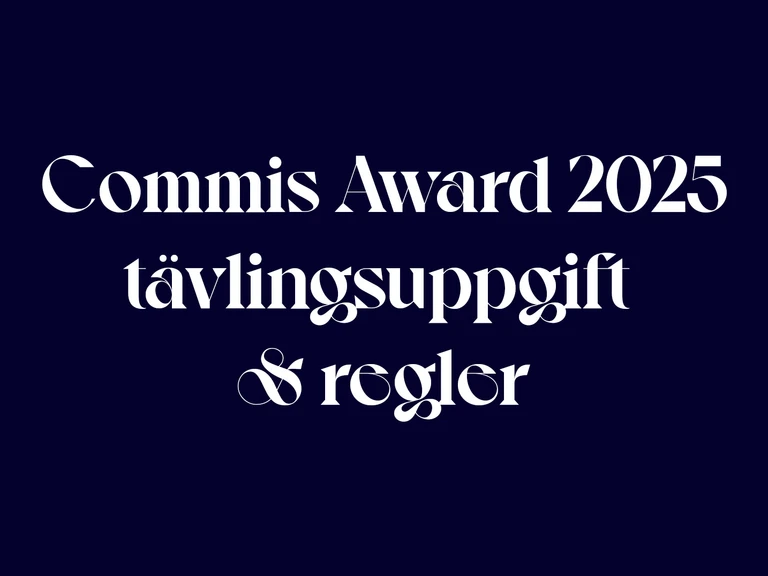 Commis award 2025