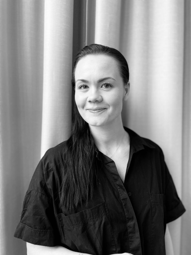 Restaurangakademiens restaurangansvarig Rebecka Oscarsson