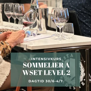 NYHET: Intensivkurs – Sommelier A: Vinvärldens druvor, WSET Level 2

Vill du ta din vinkunskap till nästa nivå? I sommar erbjuder vi en intensivkurs under vecka 27 där du under en vecka får en djupdykning i vinets värld.

Vad du får:
✔️ Lär dig vinprovningsmetodik enligt WSET
✔️ Förstå druvor, vinframställning och vinlagstiftning
✔️ Förbered dig för WSET Level 2-certifiering

Datum: 30 juni – 4 juli 2025 9:00-16:00
Plats: Restaurangakademien, Stockholm

#sommelier #sommelierutbildning #intensivkurs #sommarkurs